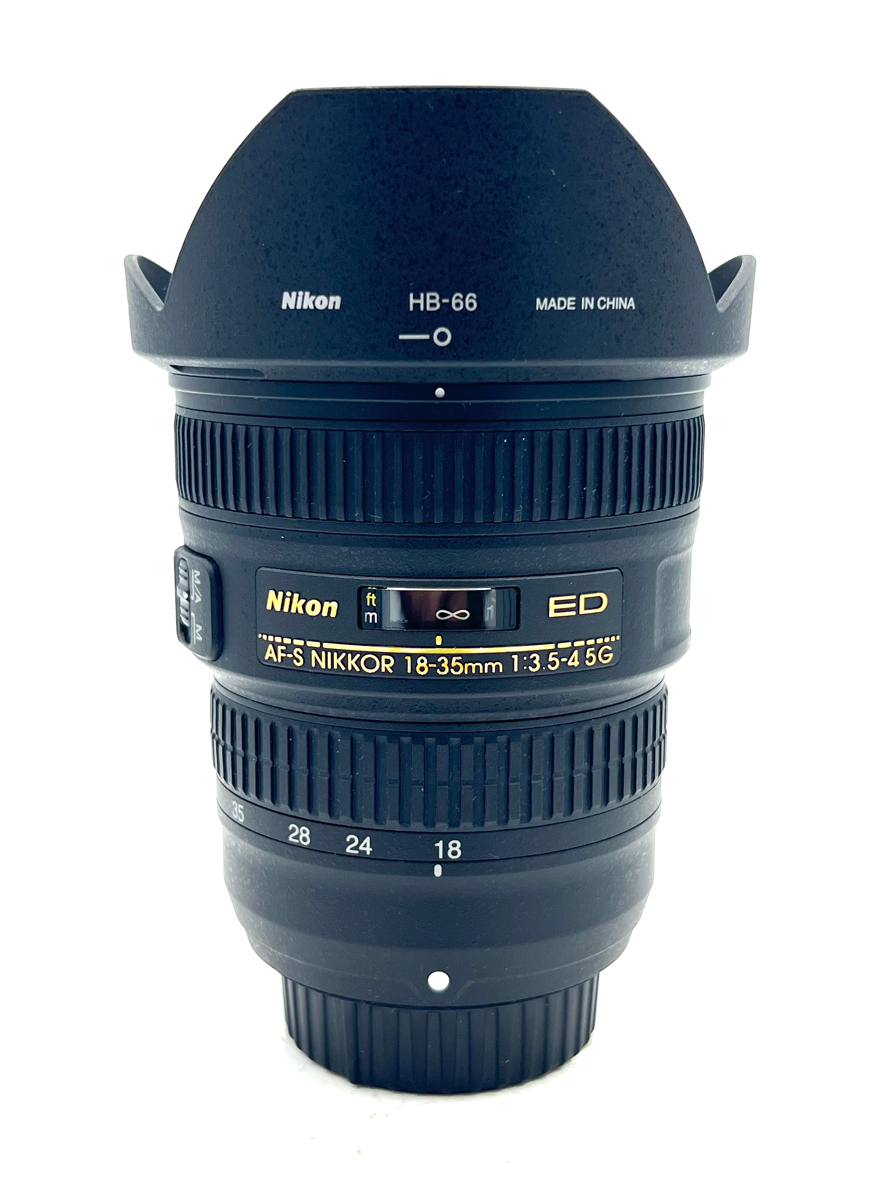 USED Nikon 18-35mm F3.5-4.5G ED AF-S Lens