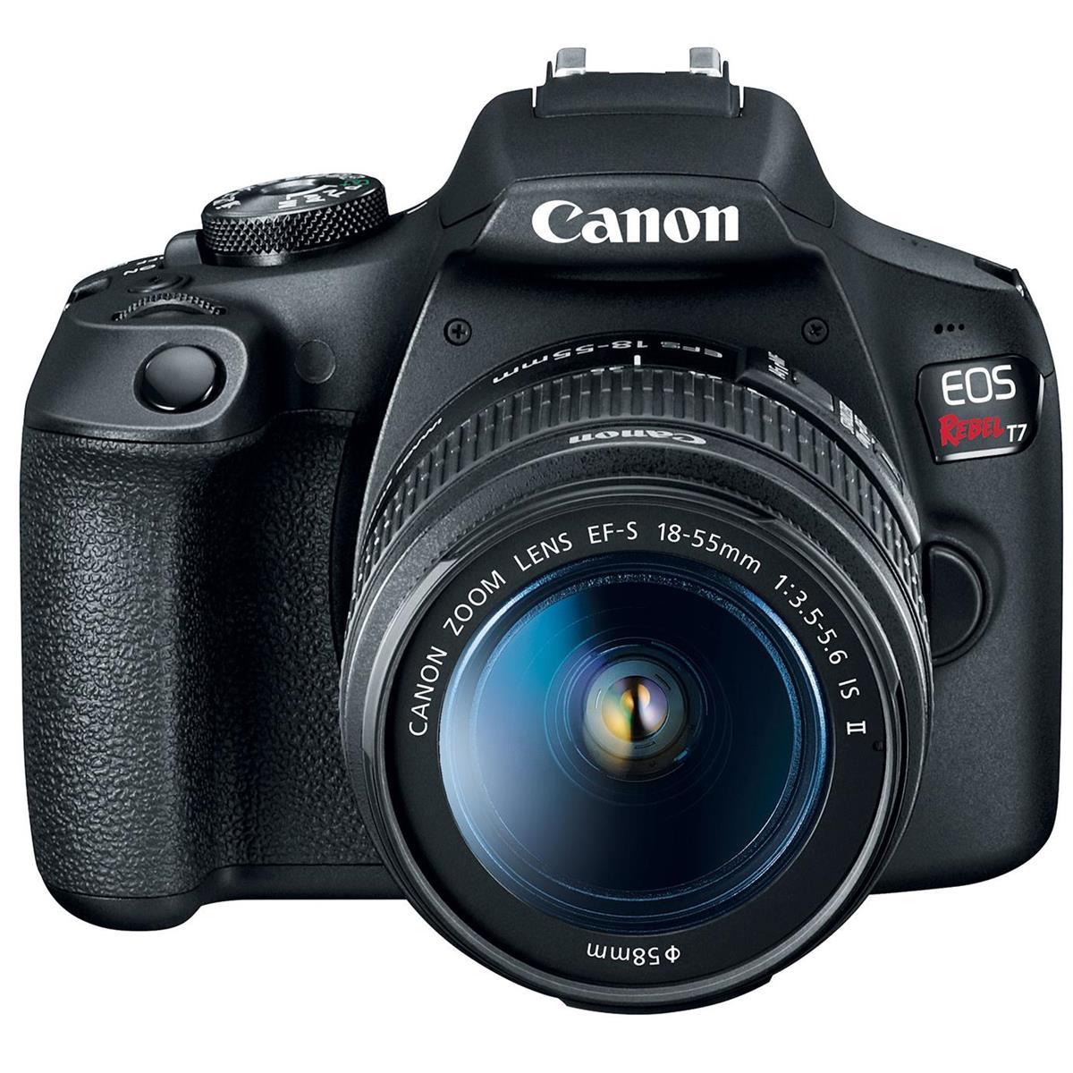 Canon EOS Rebel T7 DSLR Camera with 18-55mm Lens