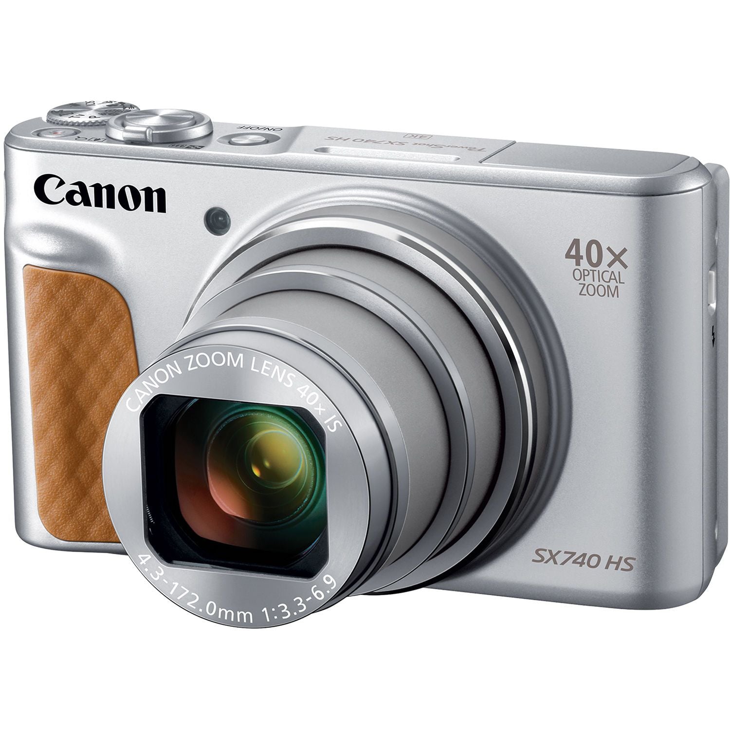 Canon PowerShot SX740 HS Digital Camera  (Silver)