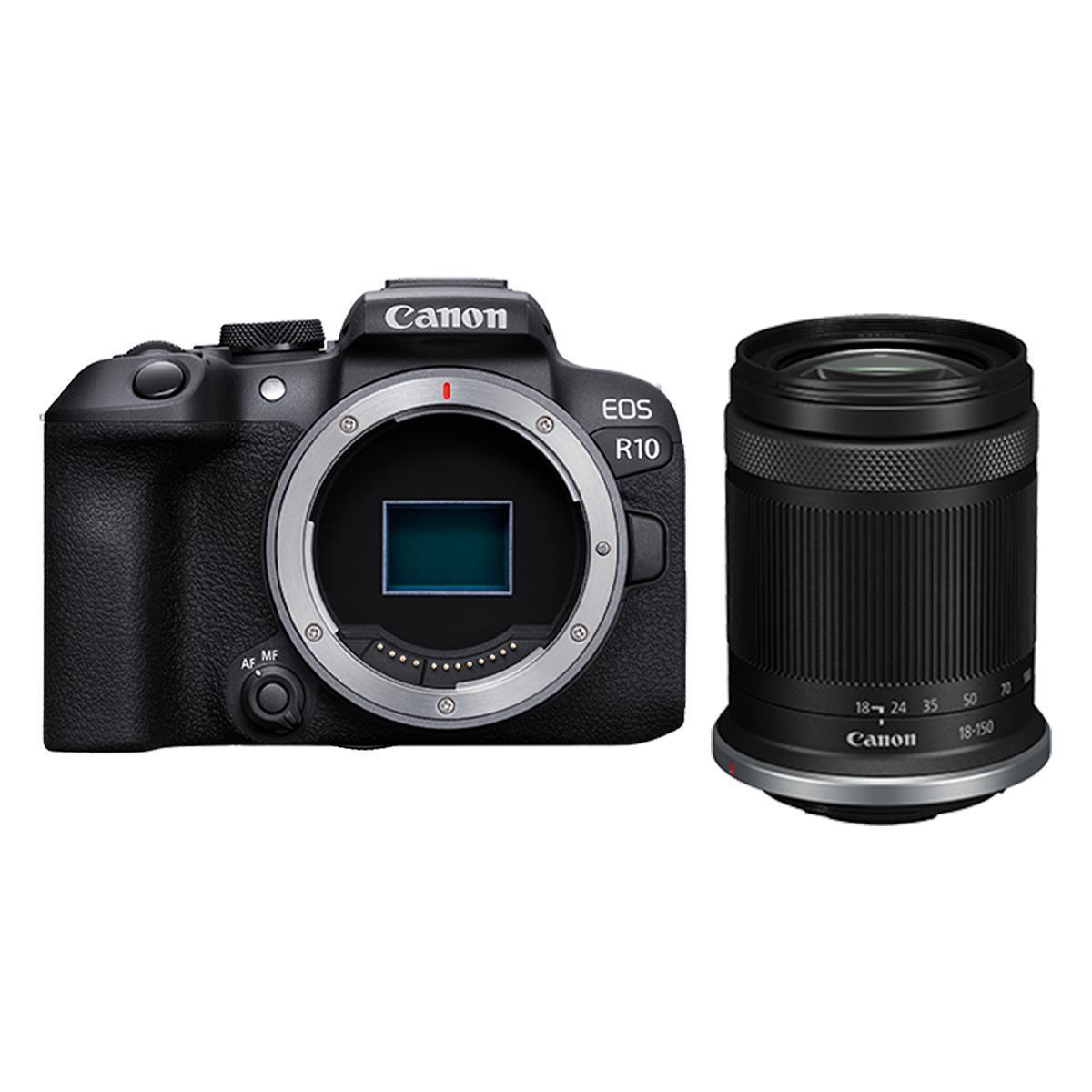 Canon EOS R10 Mirrorless Camera with 18-150mm Lens