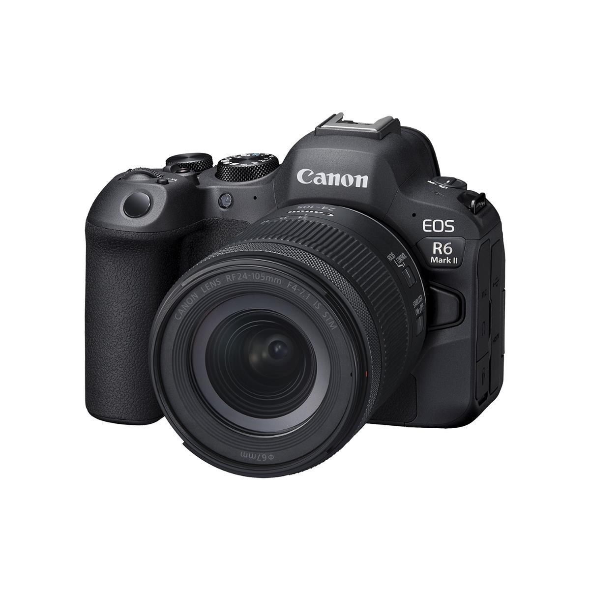 Canon EOS R6 Mark II Mirrorless Camera with 24-105mm F4-7.1 IS STM Lens