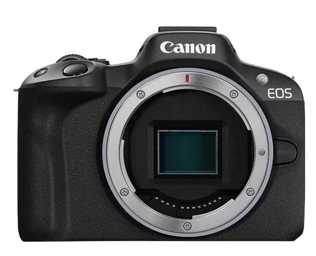 Canon EOS R50 Mirrorless Camera with RF-S 18-45mm F4.5-6.3 IS STM Lens (Black)