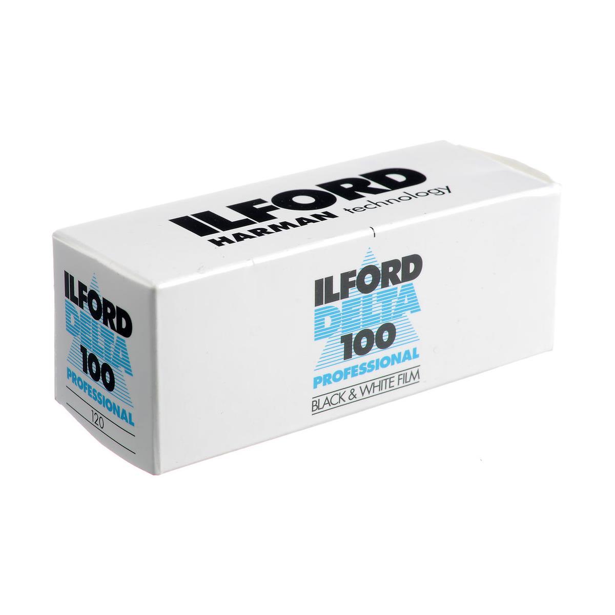 Ilford Delta 100-120  Professional Black and  White Negative Film (120 Roll Film)