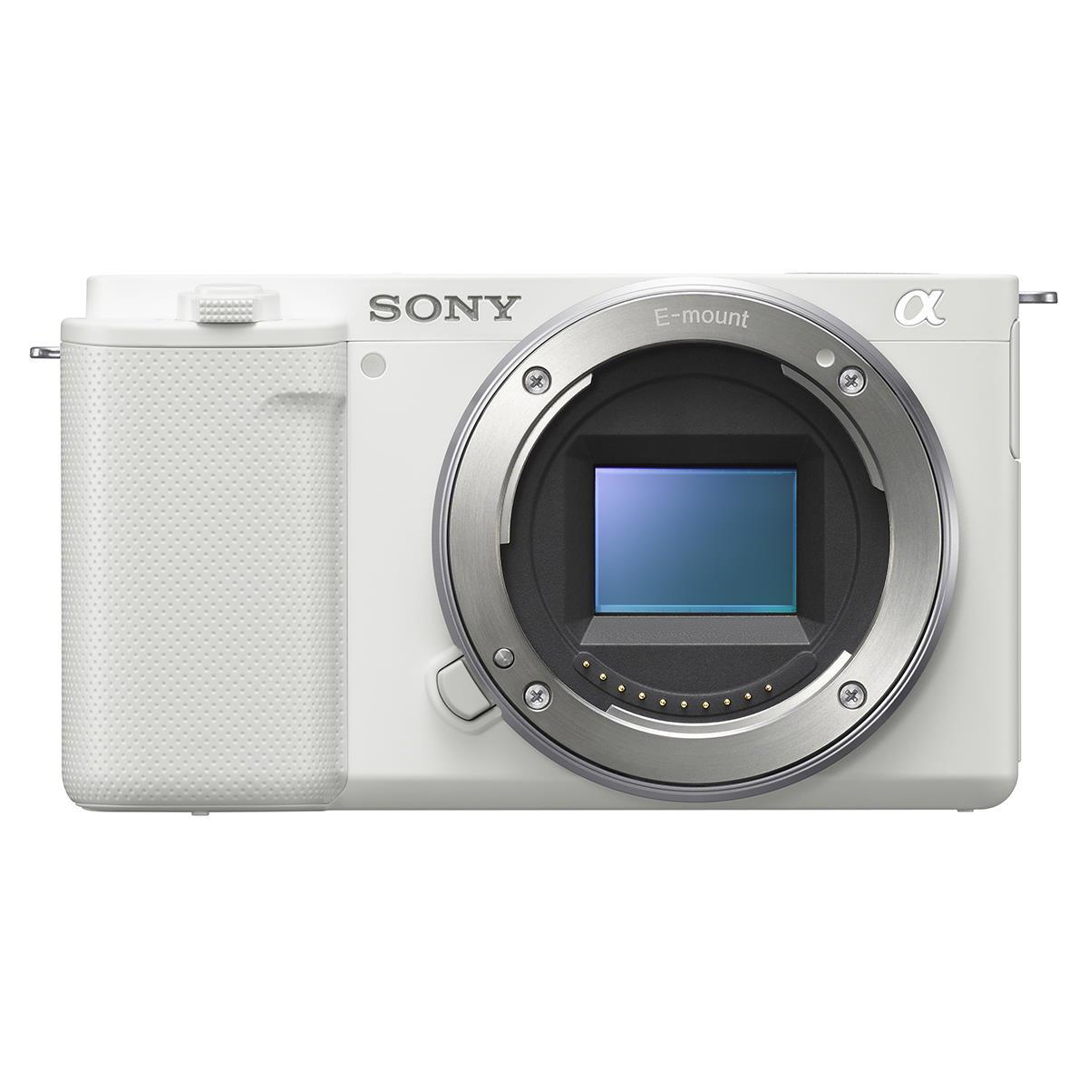 Sony Alpha ZV-E10 Camera (Body) - White