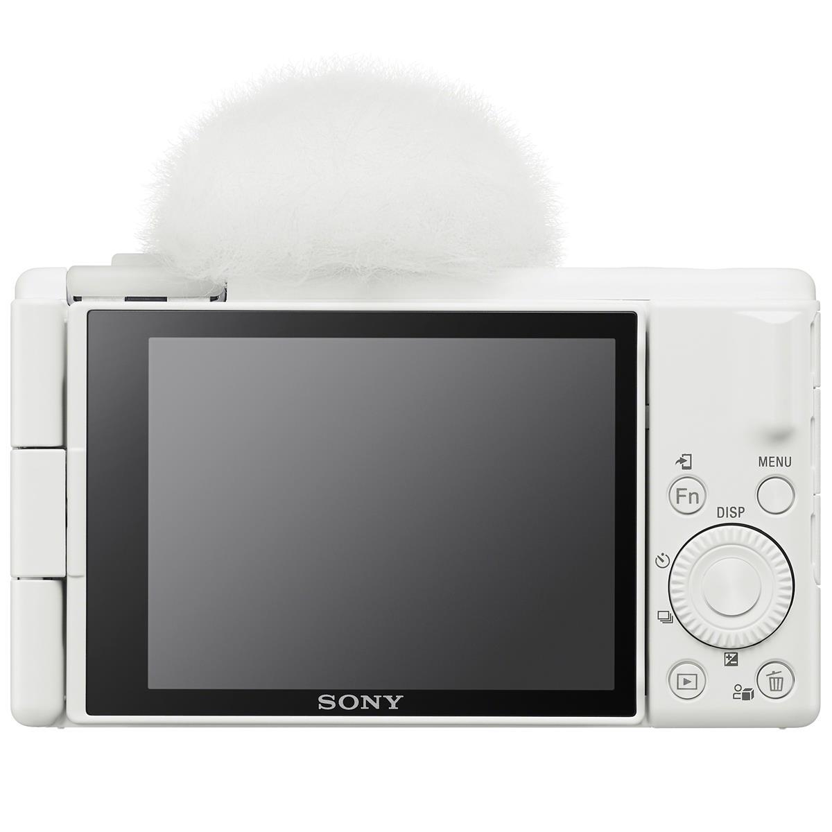 Sony ZV-1F Vlogging Camera (White)