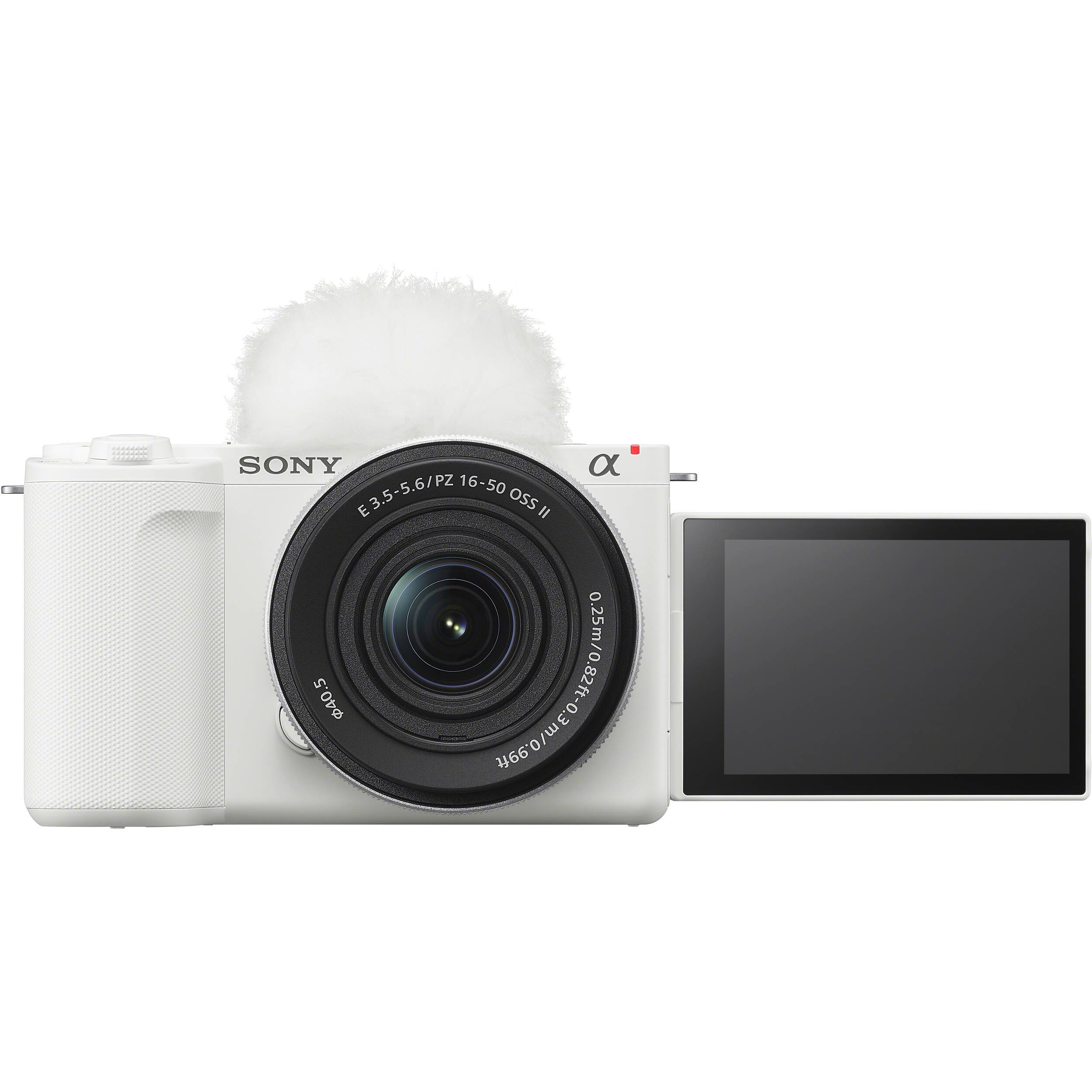 Sony ZV-E10 II Mirrorless Camera with 16-50mm kit lens (White)