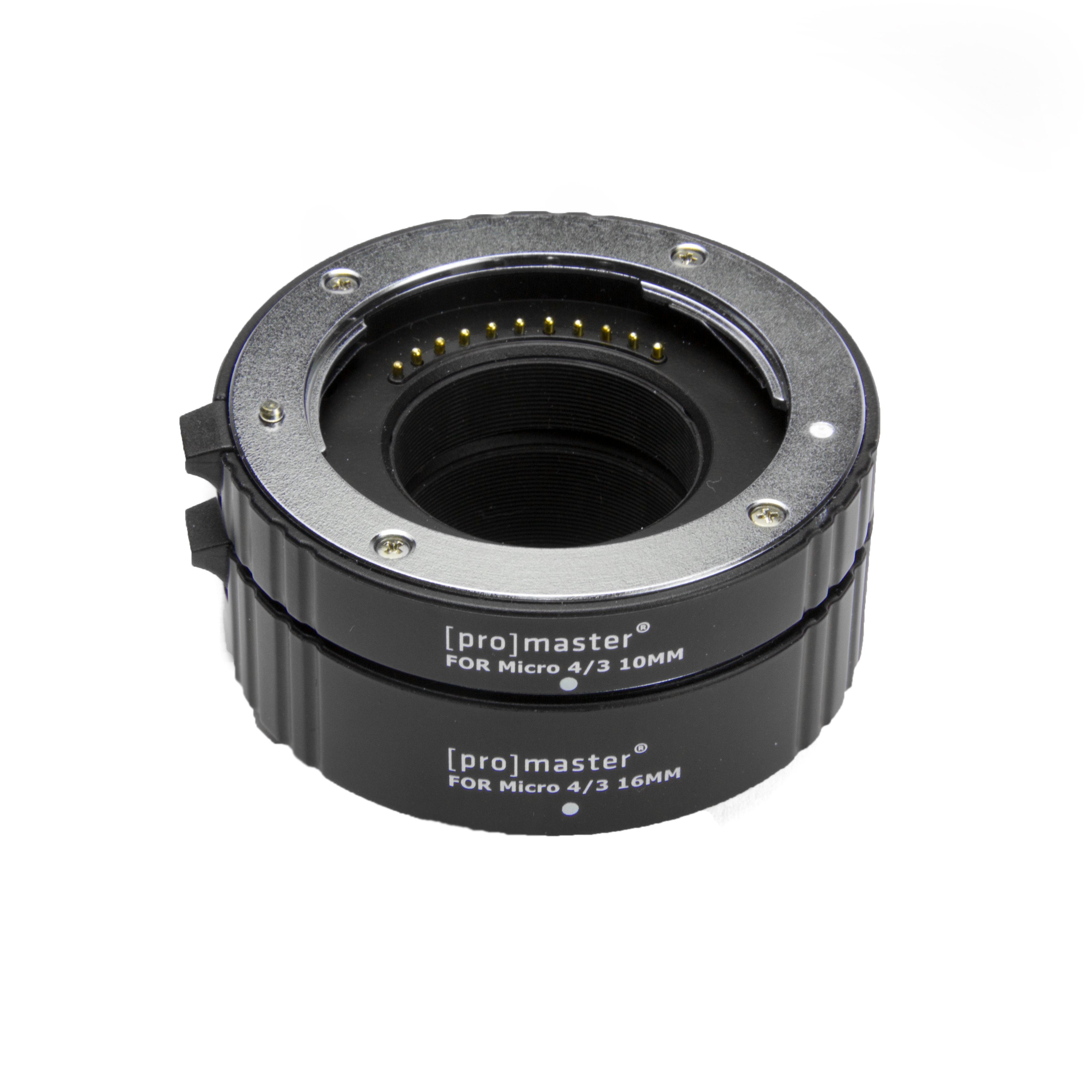 Promaster 1846 Extension Tube Set for Micro 4/3