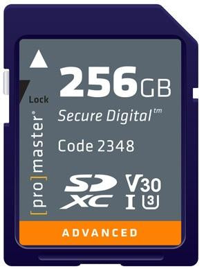 Promaster 2348 SDXC 256GB Advanced Memory Card