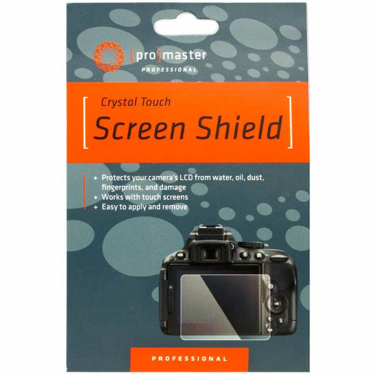 Promaster 3314 Crystal Touch Screen Protector Compatible with Nikon Z6, Z7, Z6ii, Z7ii, Z9, Z8, Z5, Zf, Panasonic  DC-S1, DC-S1H, DC-S1R