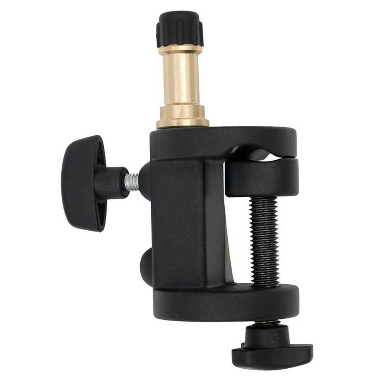 Promaster 5507 Mini Studio Clamp with Brass Double Spigot