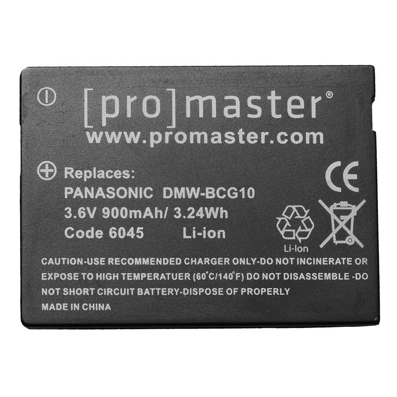 Promaster DMW-BCG10 Li-Ion Battery for Panasonic