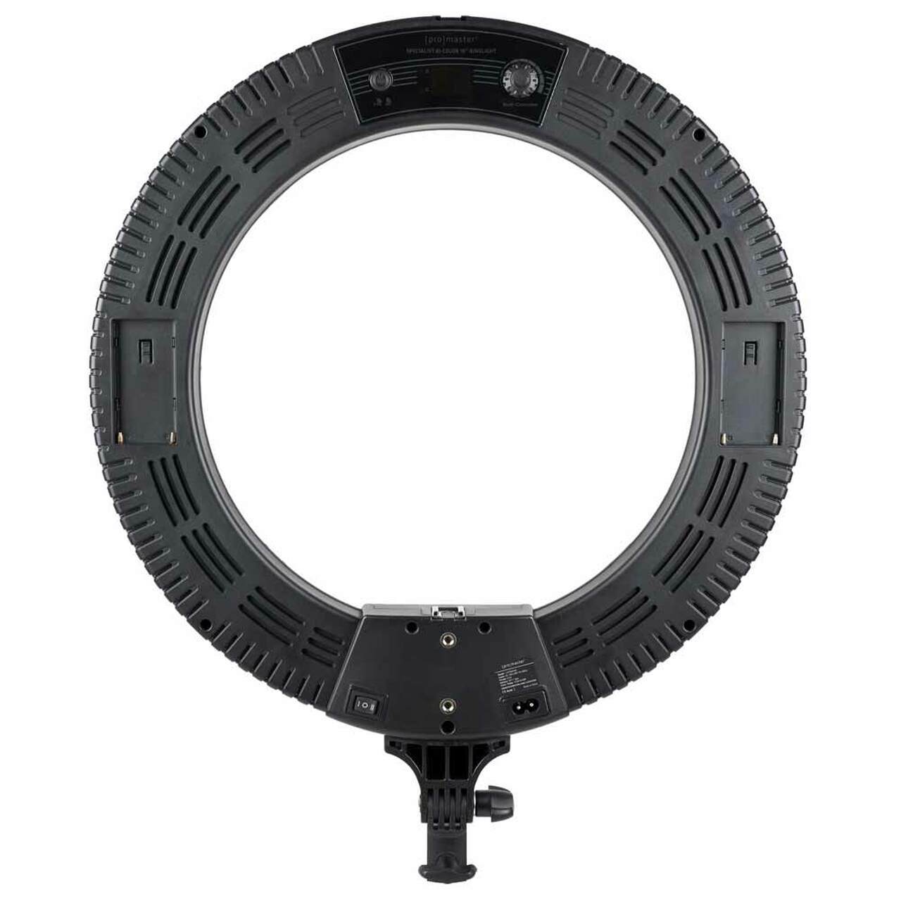 Promaster 6334 Specialist LEDR600B 18  LED Ringlight - Bi-Color