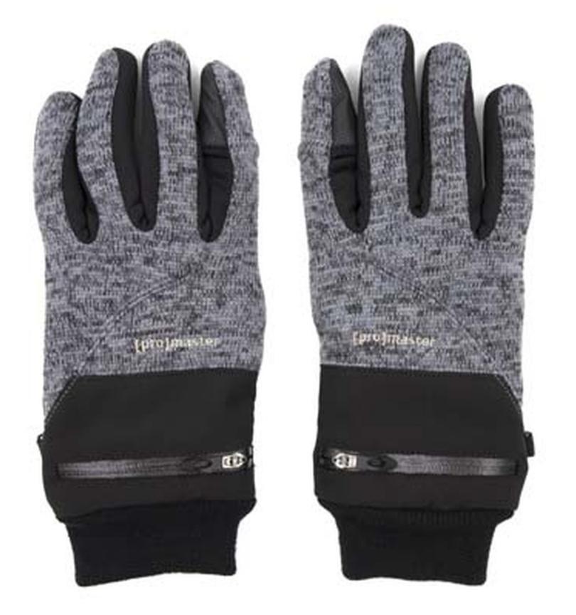 Promaster 7444 Knit Photo Gloves - X Small v2