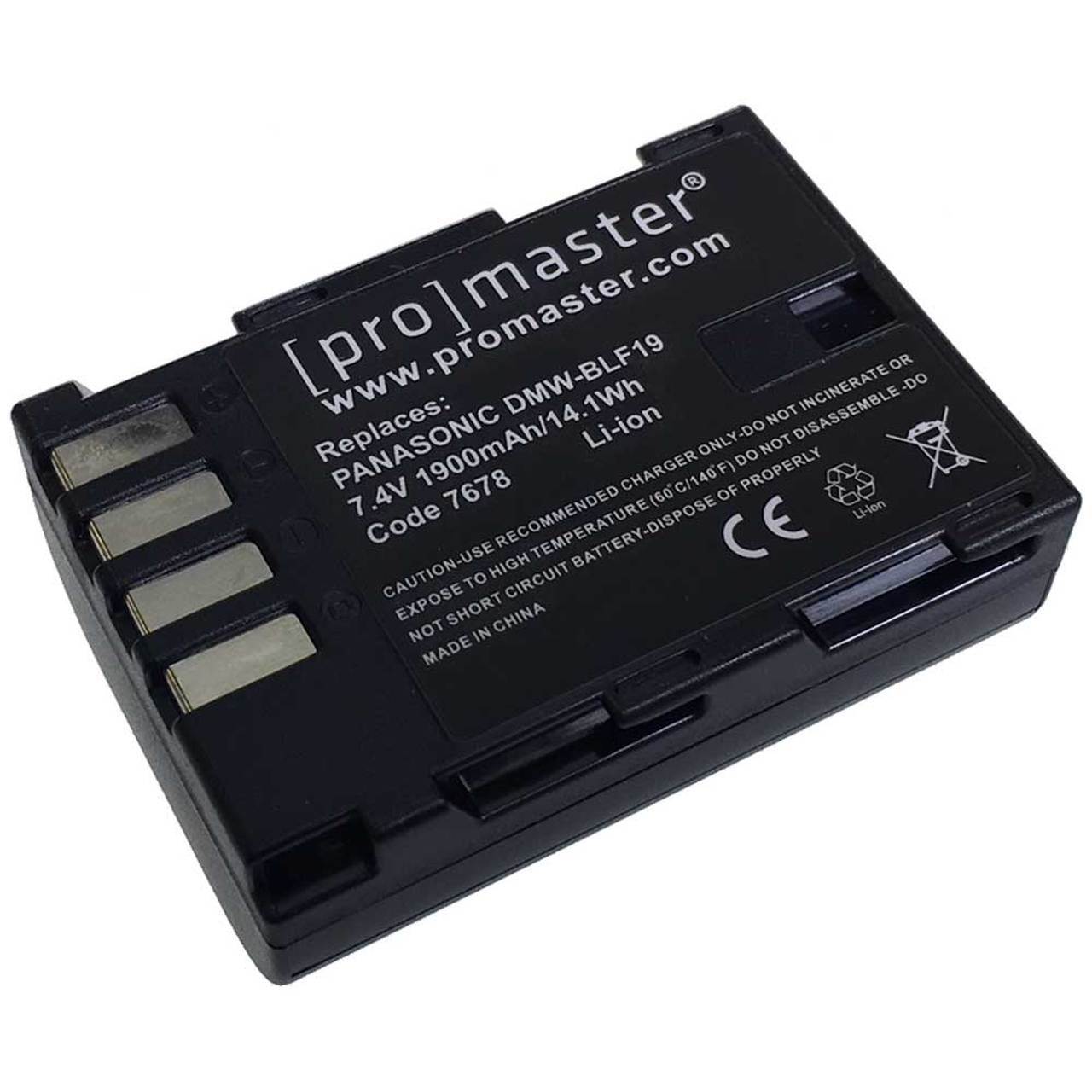 Promaster 7678 DMW-BLF19 for Panasonic