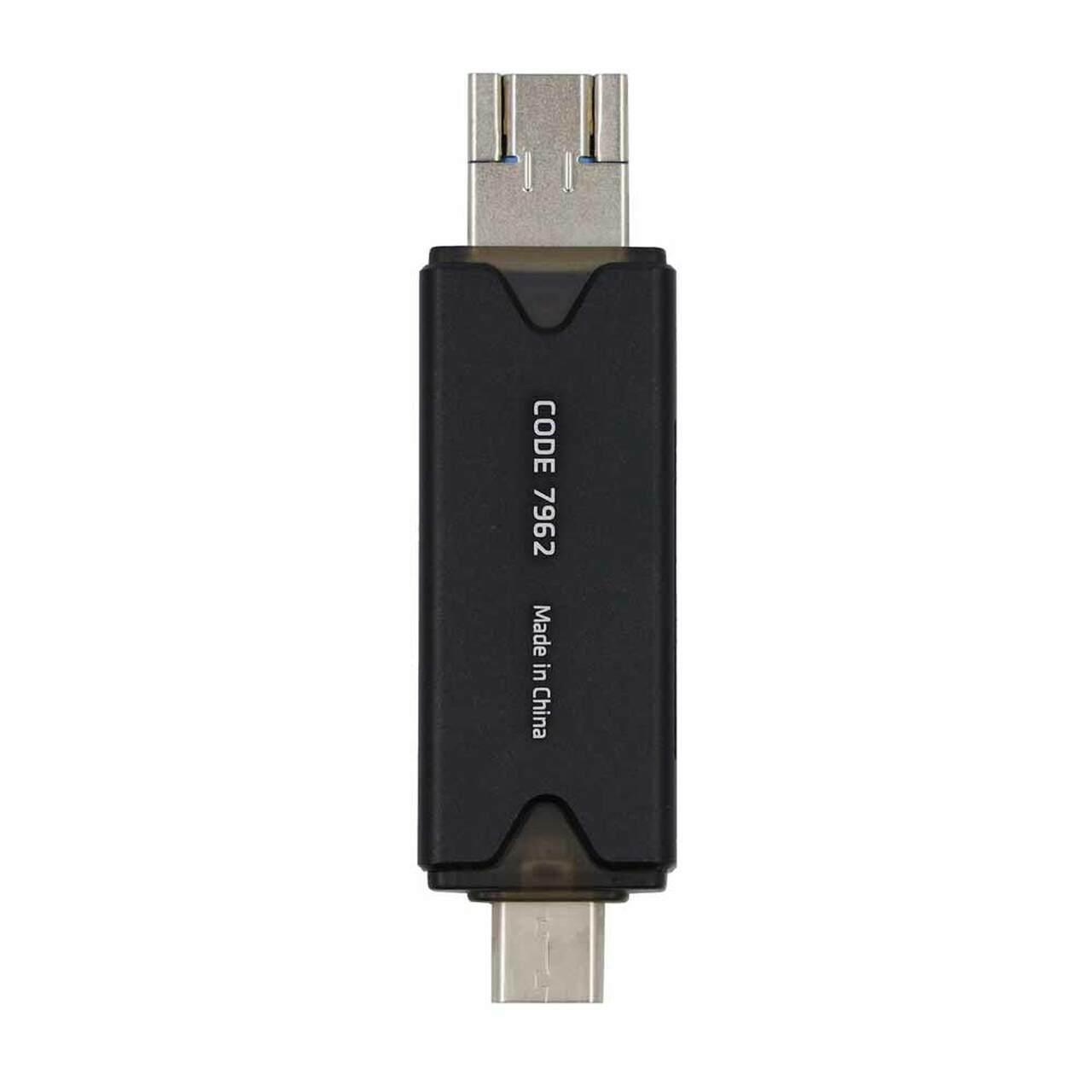 Promaster 7962 Trifecto SD/ Micro SD to USB A & C 3.0, USB-B 2.0