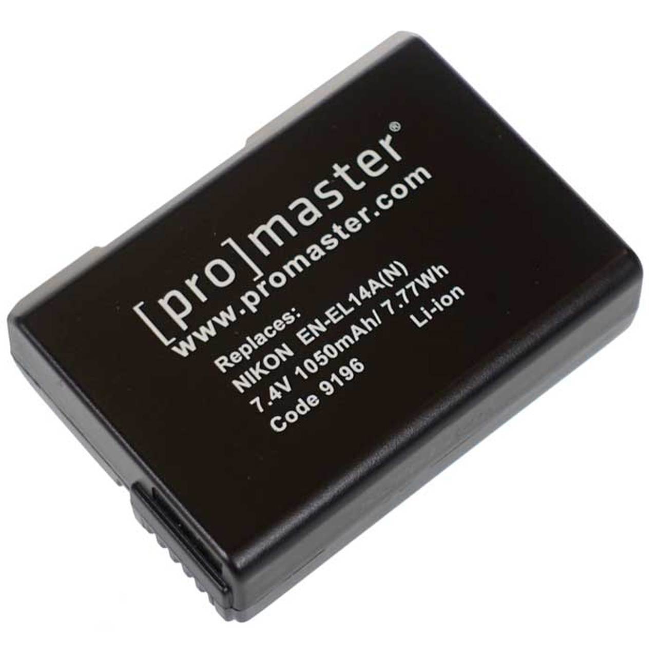 Promaster 9196 EN-EL14A(N) Battery  for Nikon