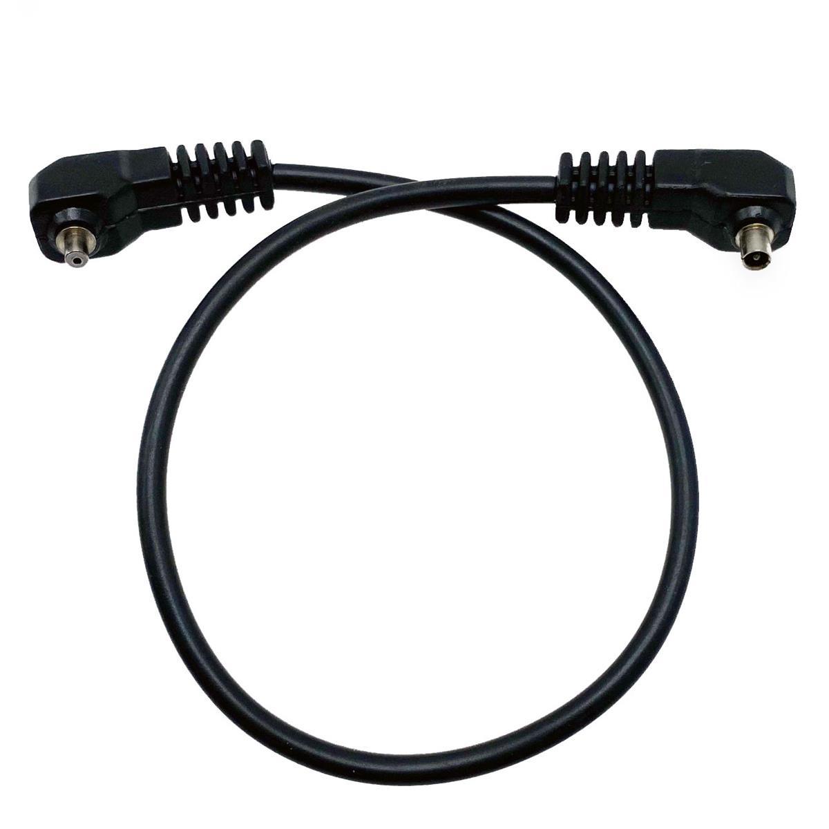 DLC DL-1530 12" PC Male to Female Straight Cord (Black)