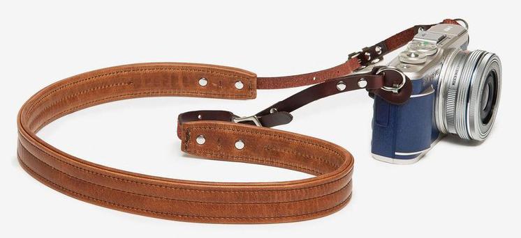 ONA The Oslo Full-Grain Leather Camera Strap (Antique Cognac)