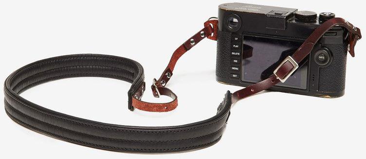 ONA The Oslo Medium Leather Camera Strap (Black)