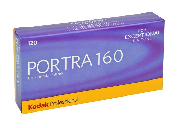 Kodak Portra 160 Color Negative Film Pro Pack (120 roll film, 5 Rolls)