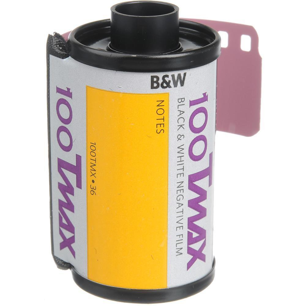 Kodak T-Max 100-36 Professional Black and White Negative Film (35mm Roll Film, 36 Exposures) 8532848 TMX-36