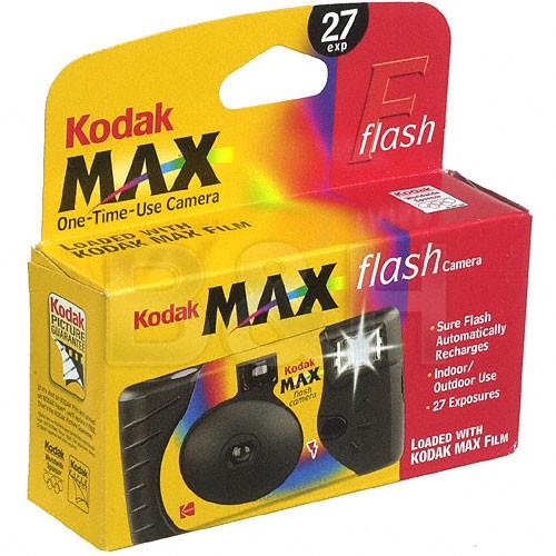 Kodak Power Flash 35mm Single Use Disposable Camera (ISO-800) - 27 Exposures 8737553