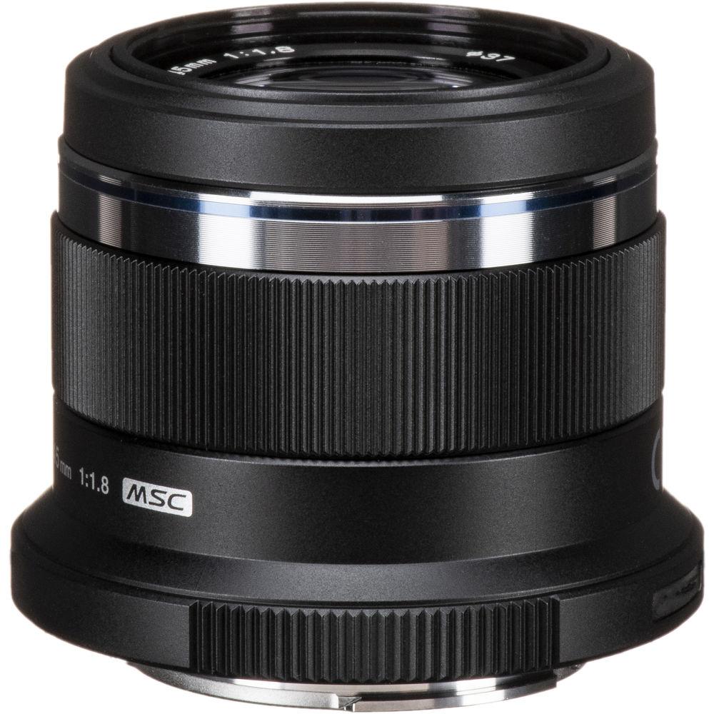 Olympus 45mm F1.8 M.Zuiko Digital Pen  Lens for Micro Four Thirds (Black)