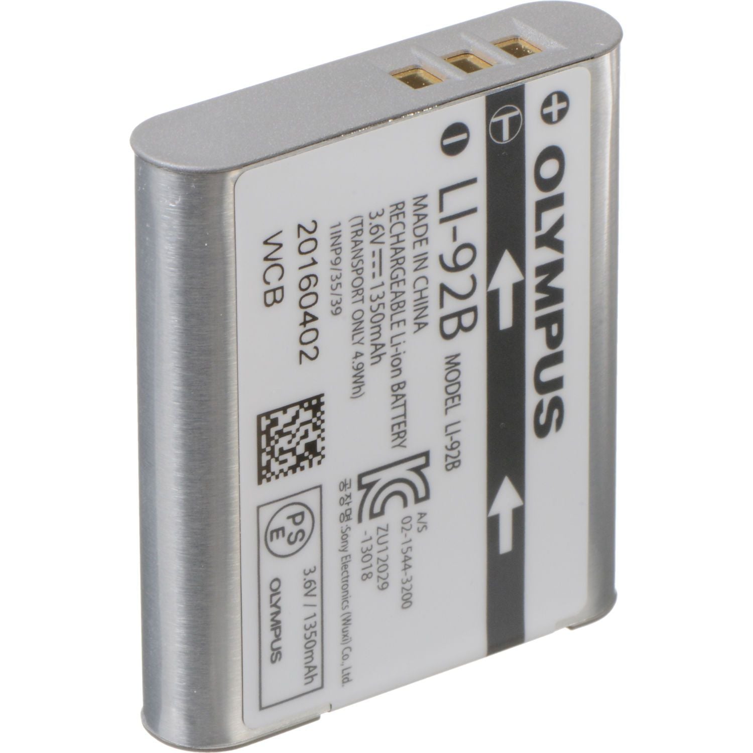 Olympus LI-92B Rechargable Battery