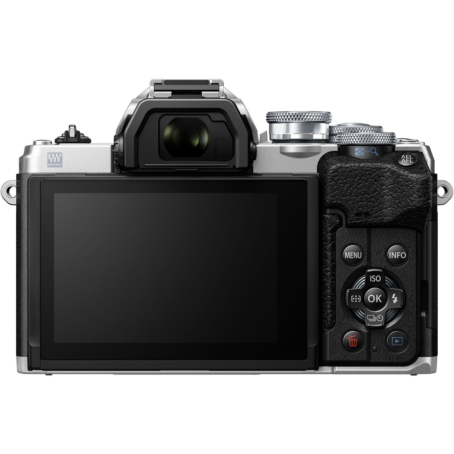 Olympus OM-D E-M10 Mark IV Camera Body (Silver)