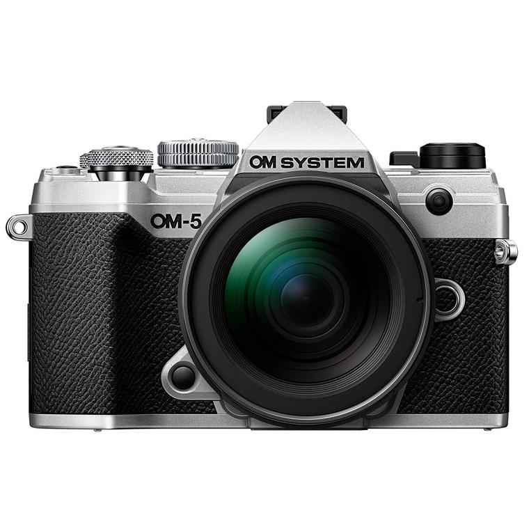 OM SYSTEM OM-5 Mirrorless Camera with 12-45mm f/4 PRO Lens (Silver)