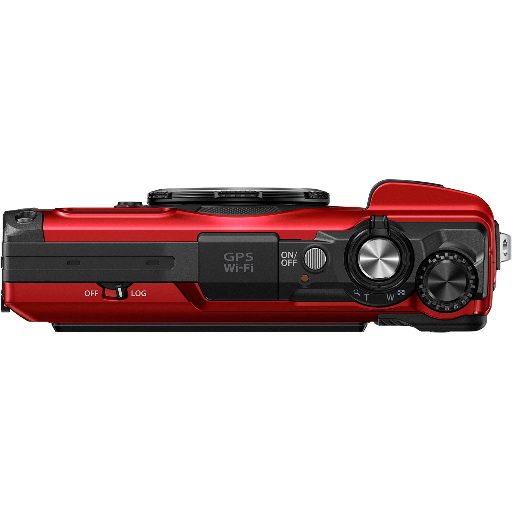 OM System TG-7 Digital Camera (Red)