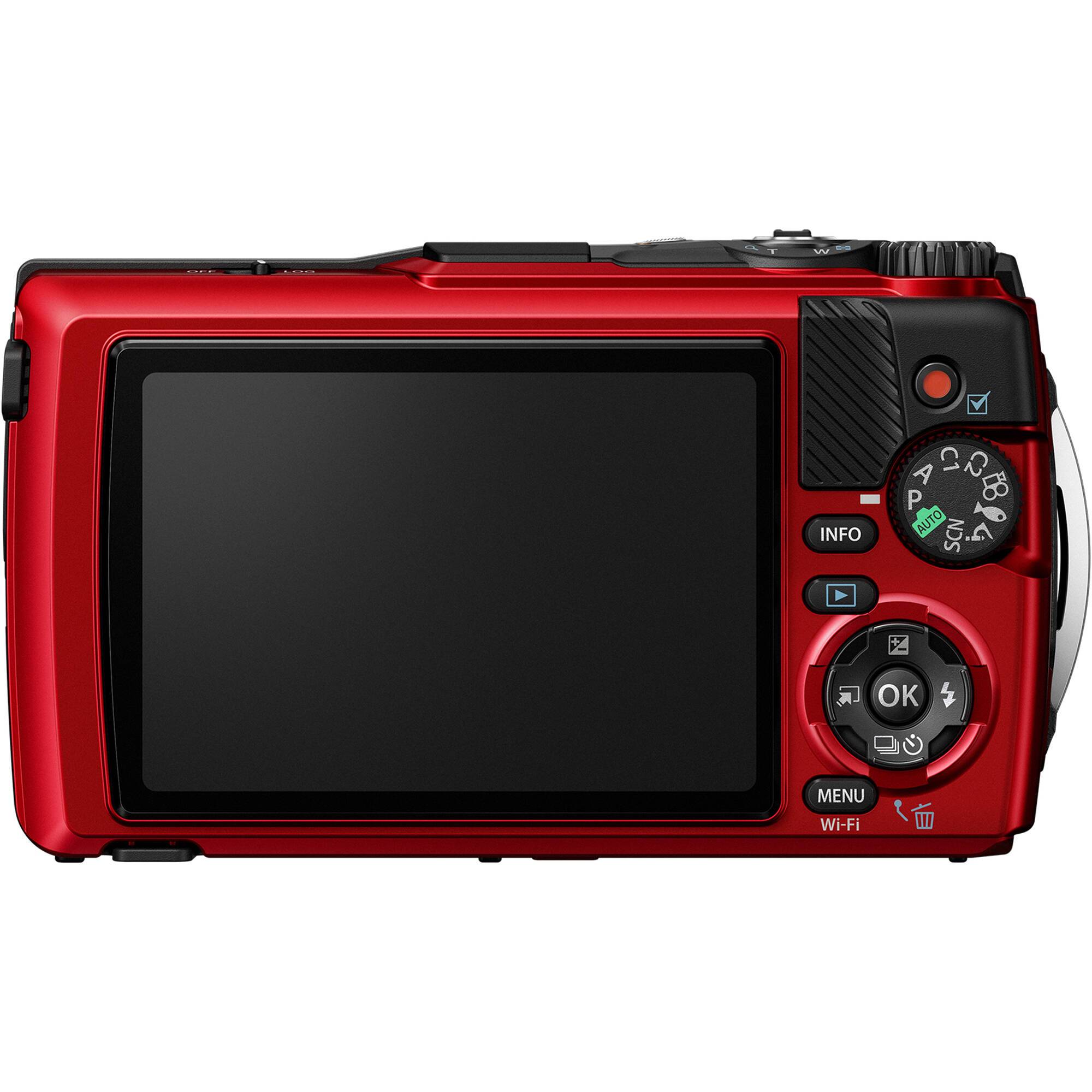 OM System TG-7 Digital Camera (Red)