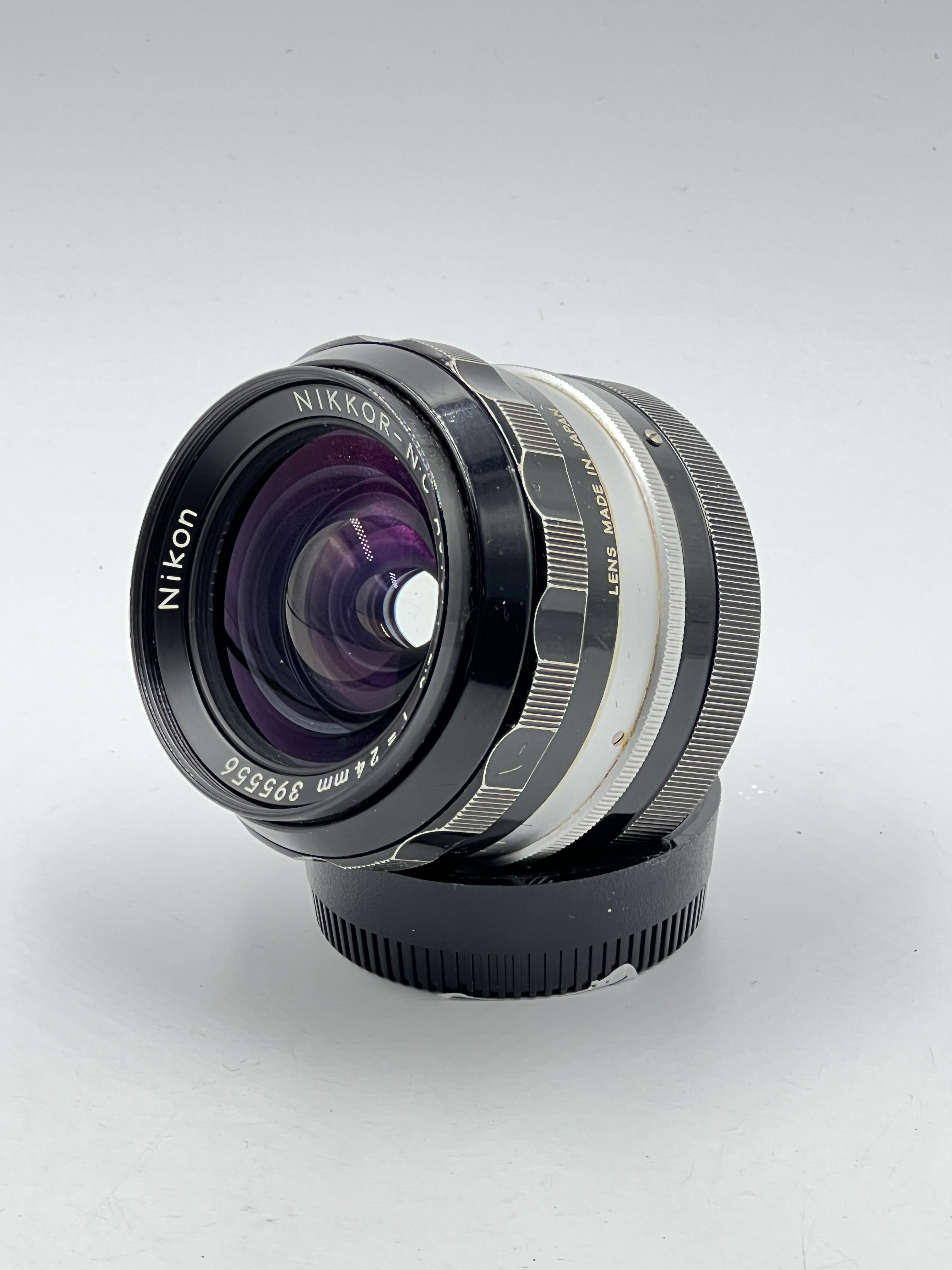 Used Nikon Nikkor-NC 24mm f2.8 Non-AI Lens