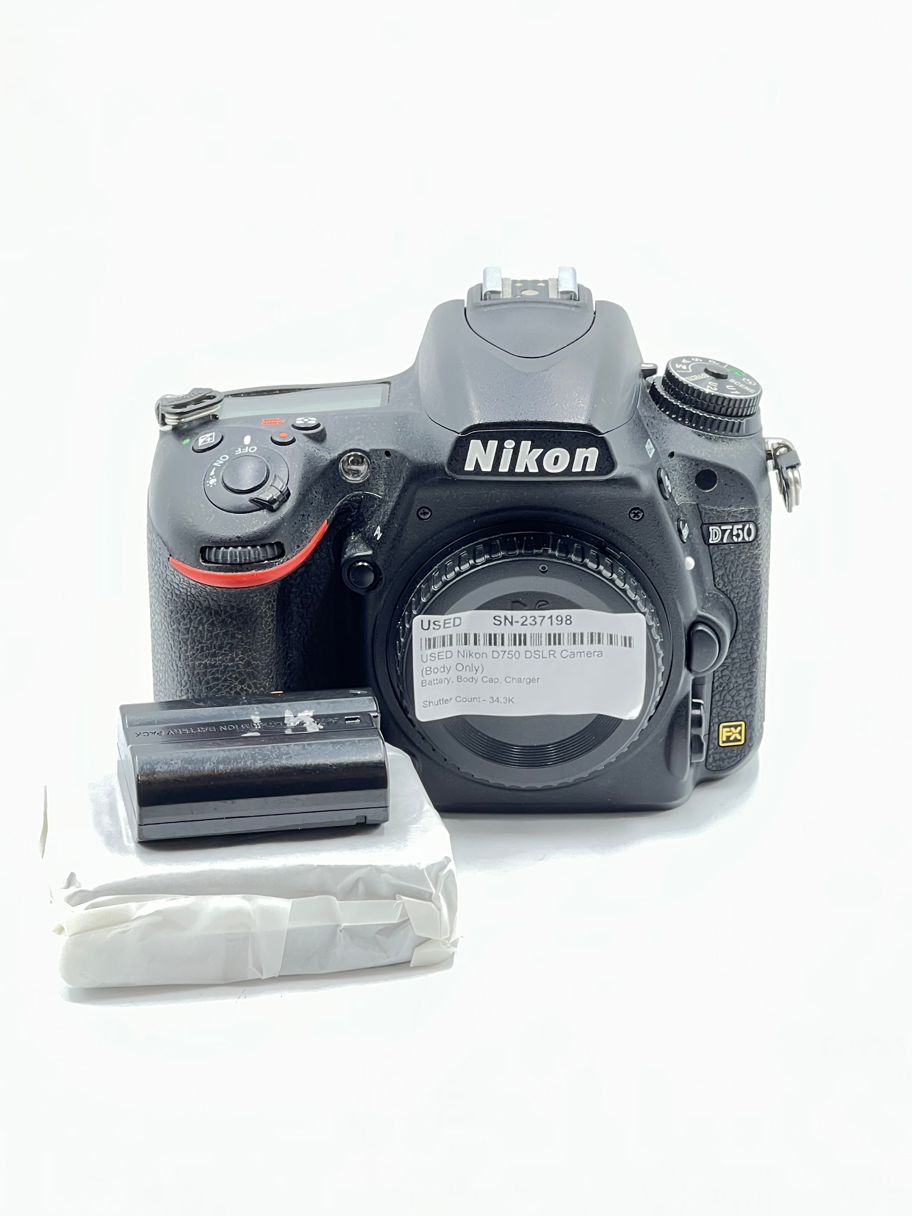 USED Nikon D750 DSLR Camera (Body Only)