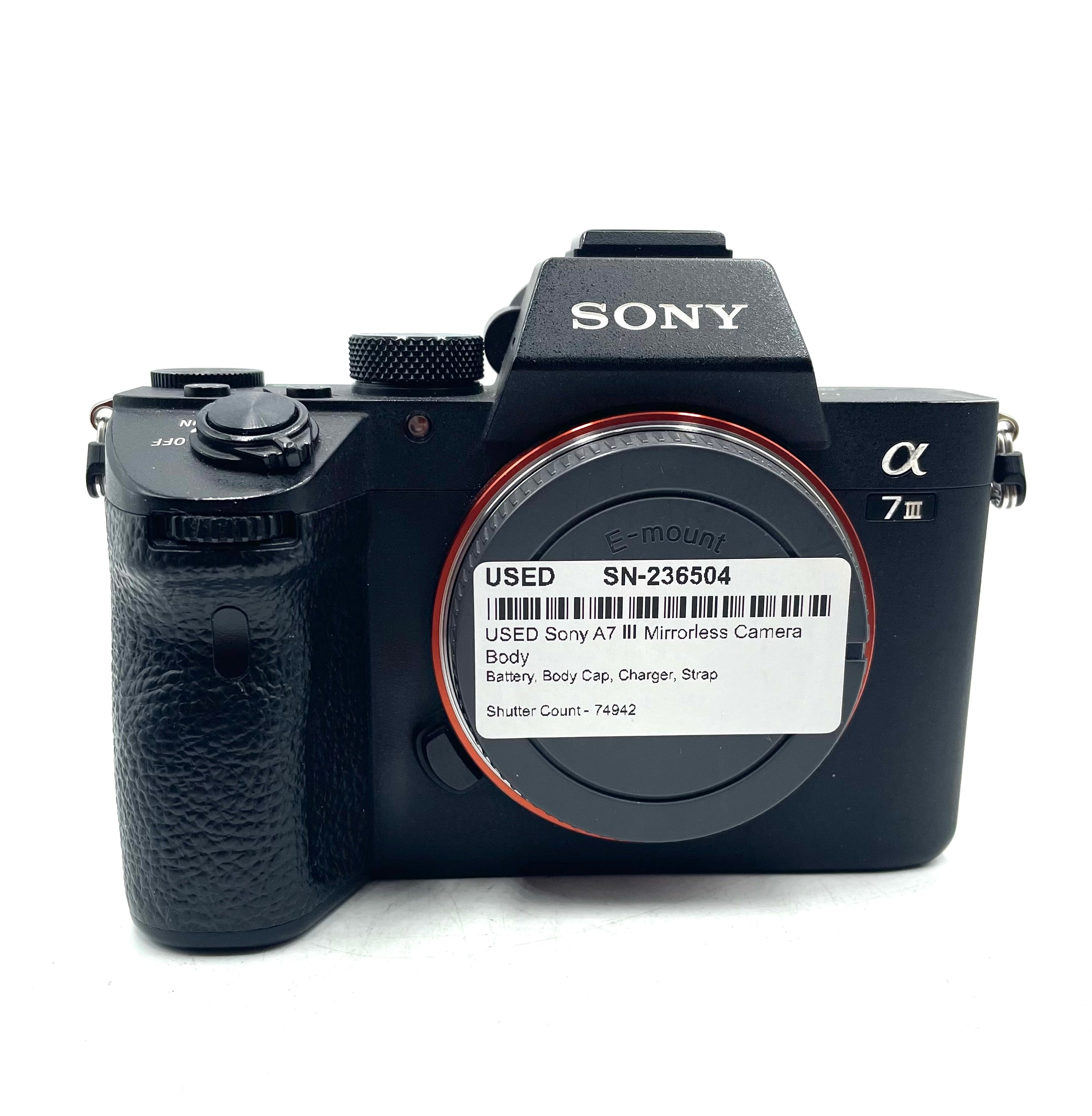 USED Sony A7 III Mirrorless Camera Body