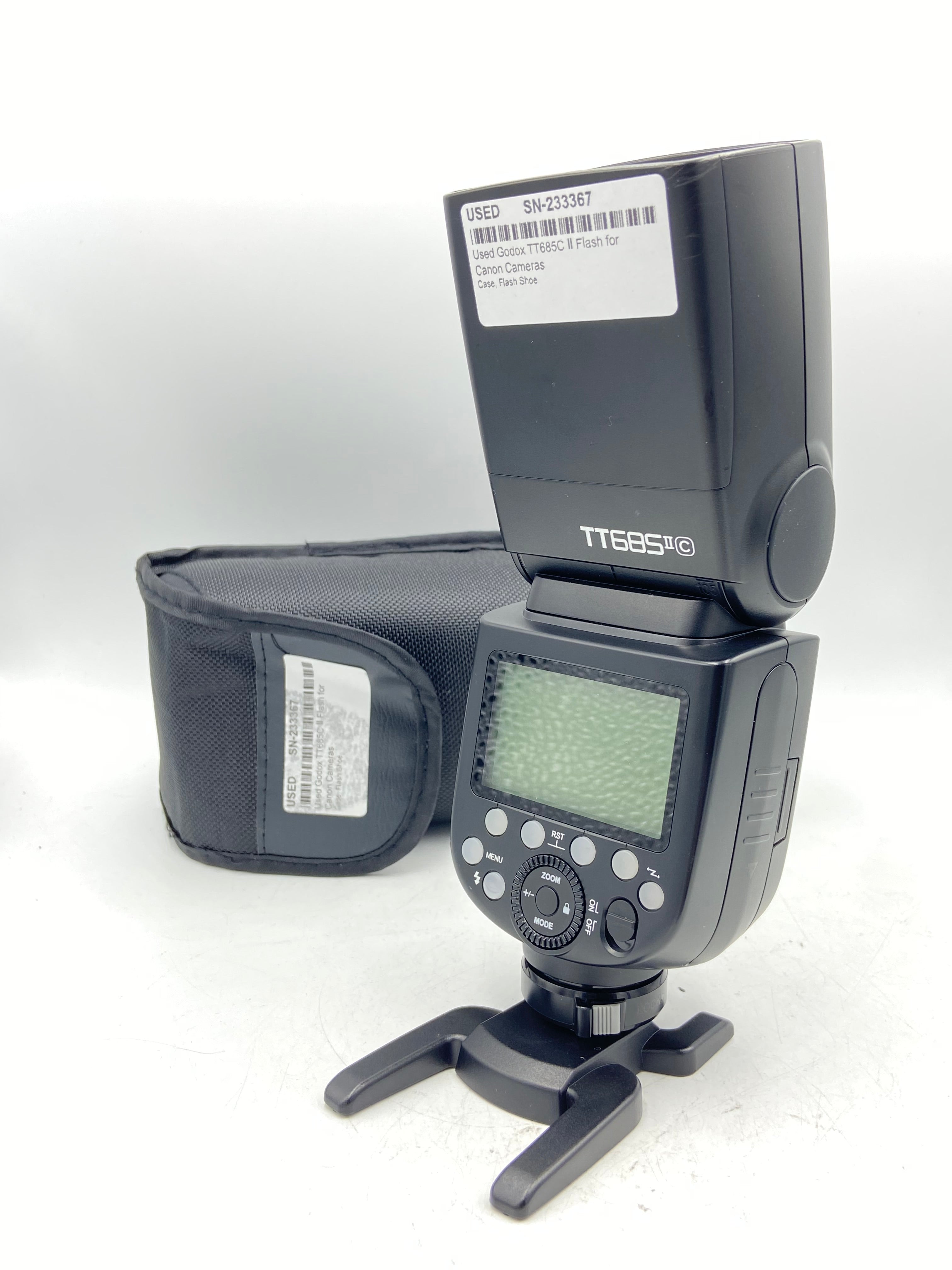 Used Godox TT685C II Flash for Canon Cameras