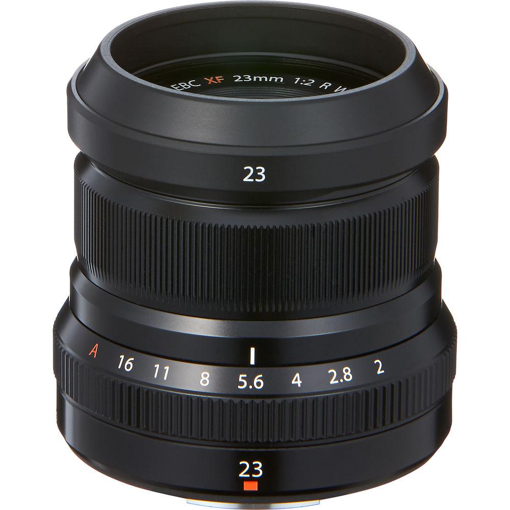 Fujinon XF 23MM F2 R WR Lens (Black)