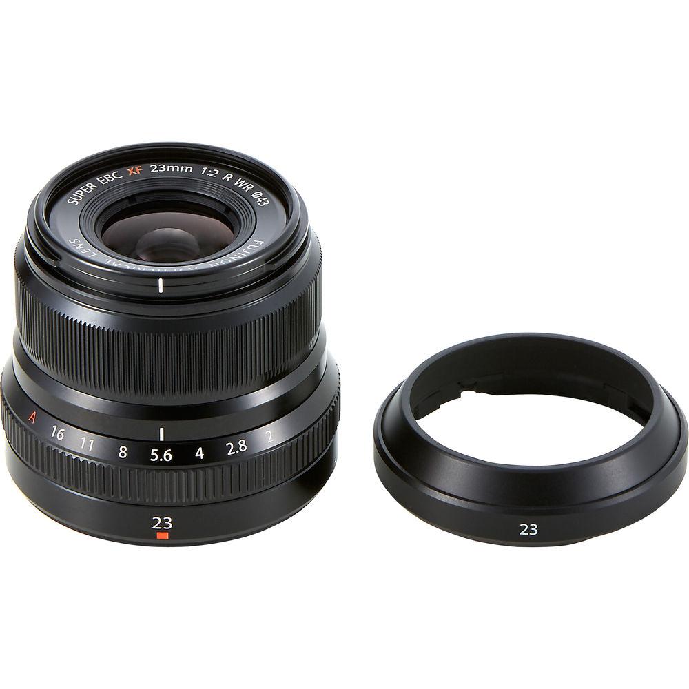 Fujinon XF 23MM F2 R WR Lens (Black)