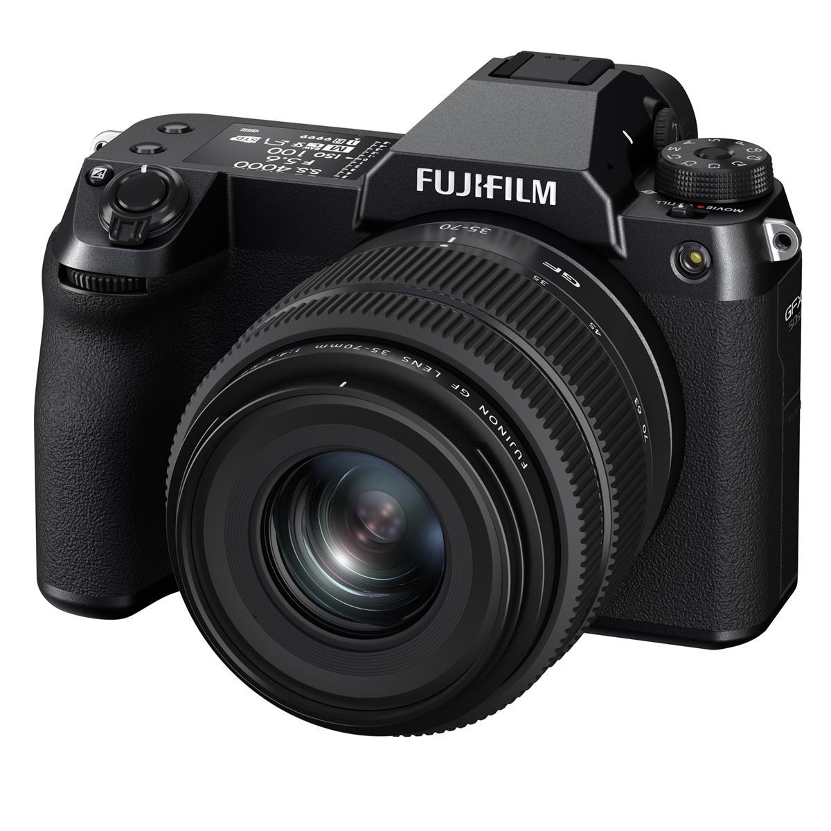 Fujifilm GFX50S II Body with GF 35-70mm F4.5-5.6 WR Lens