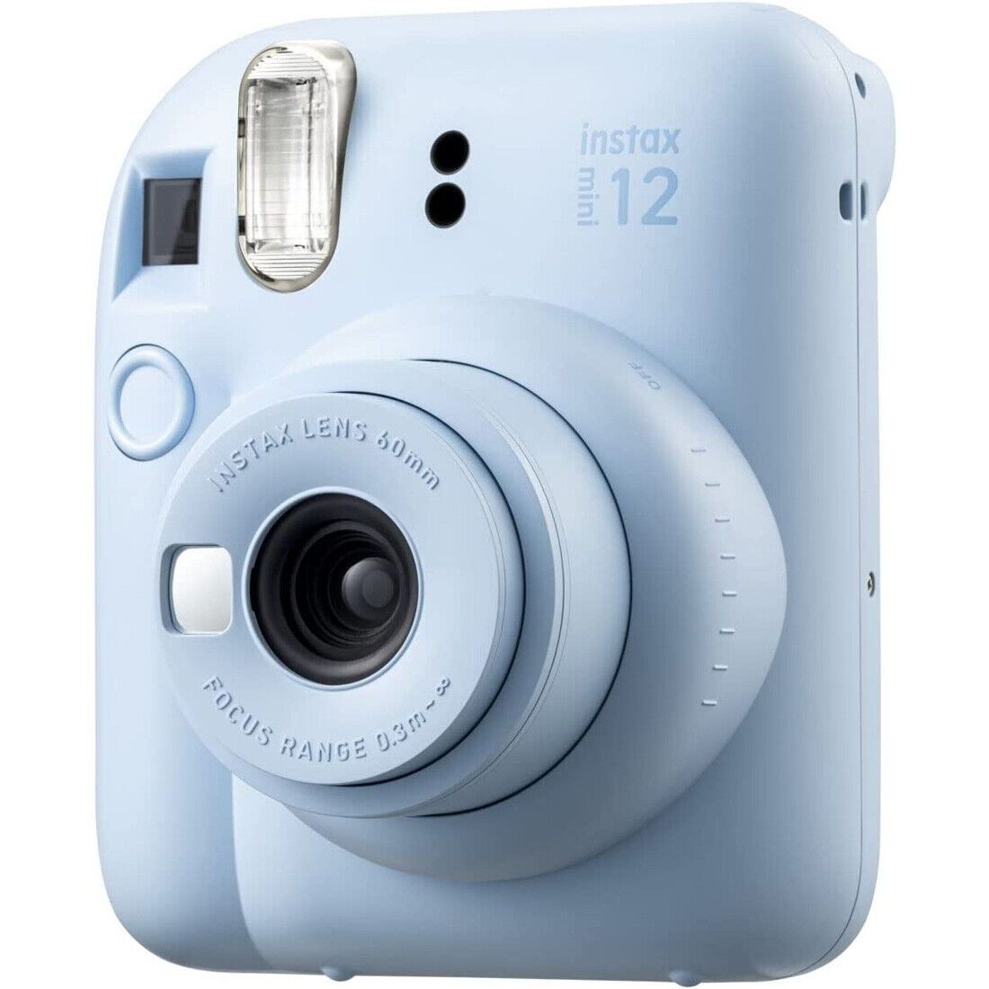 FUJIFILM INSTAX MINI 12 Instant Film Holiday Camera Bundle (Pastel Blue)