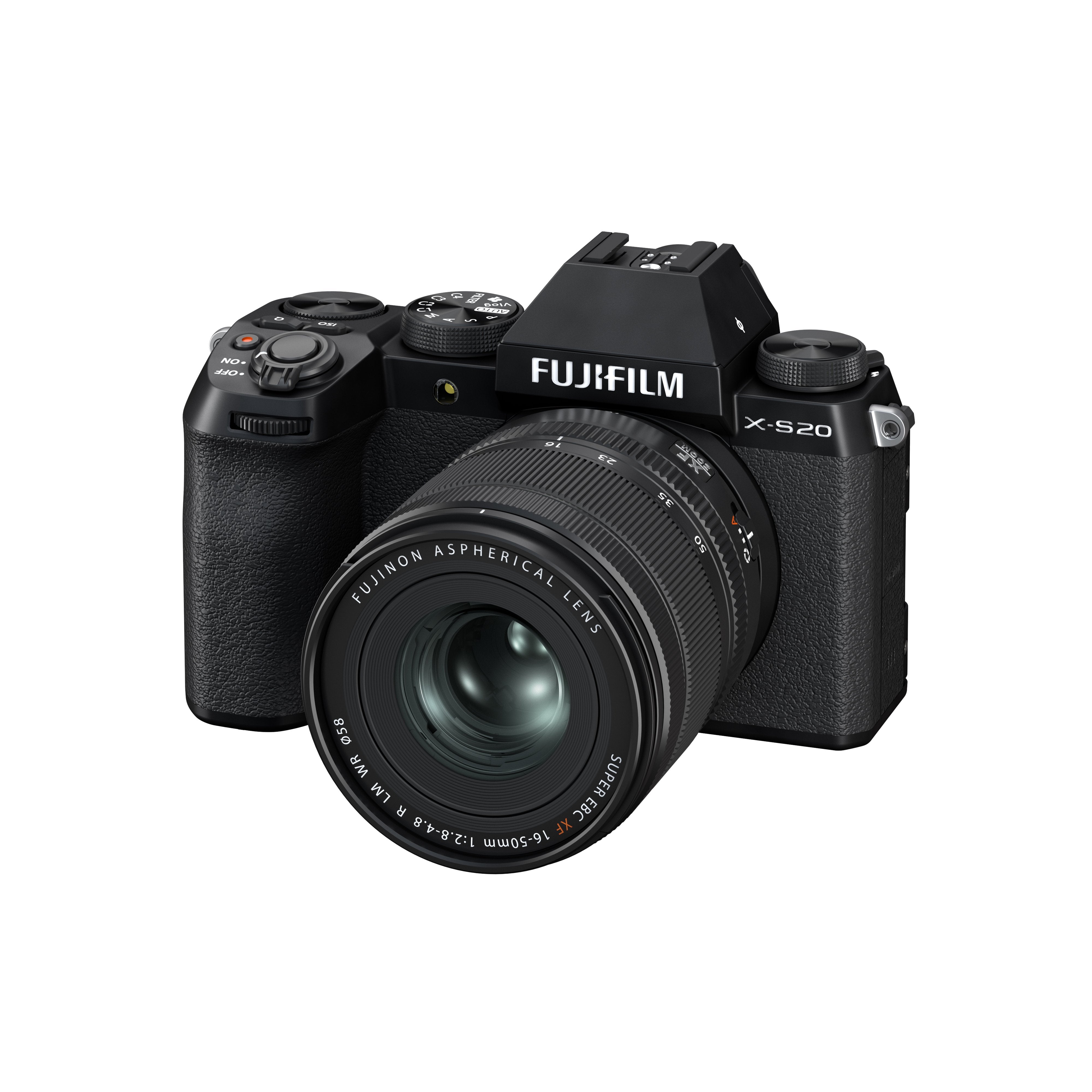 Fujifilm X-S20 Body (Black) with XF 16-50mm F2.8-4.8 Lens Kit