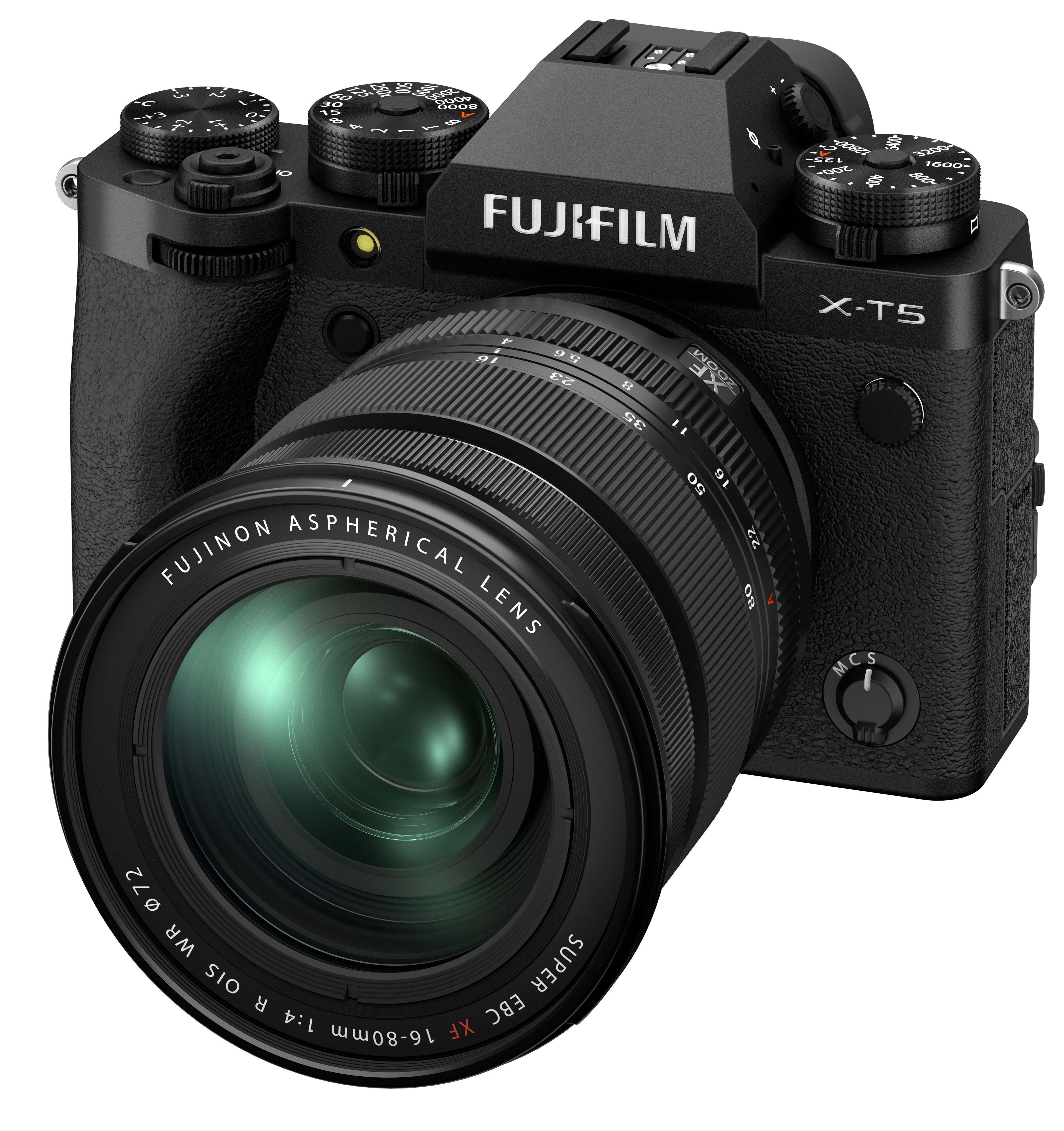 Fujifilm X-T5 Mirrorless Camera (Black) with XF 16-80mm F4 Lens