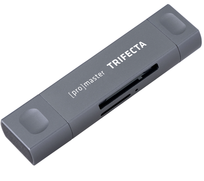 Trifecta UHS-I Card Reader SD & Micro SD