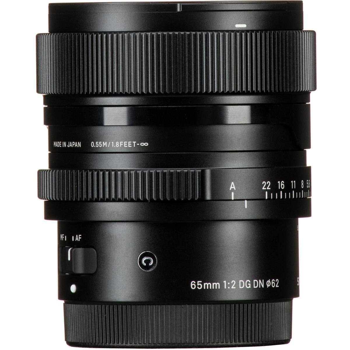 Sigma 65mm f/2 DG DN Contemporary Lens for Sony E