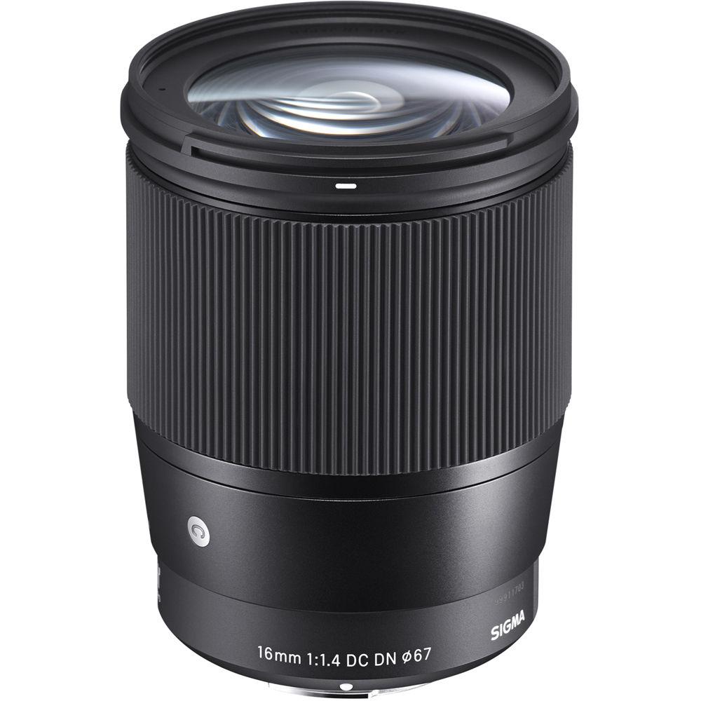 Sigma 16mm F1.4 DC DN Contemporary Lens for Sony E mount