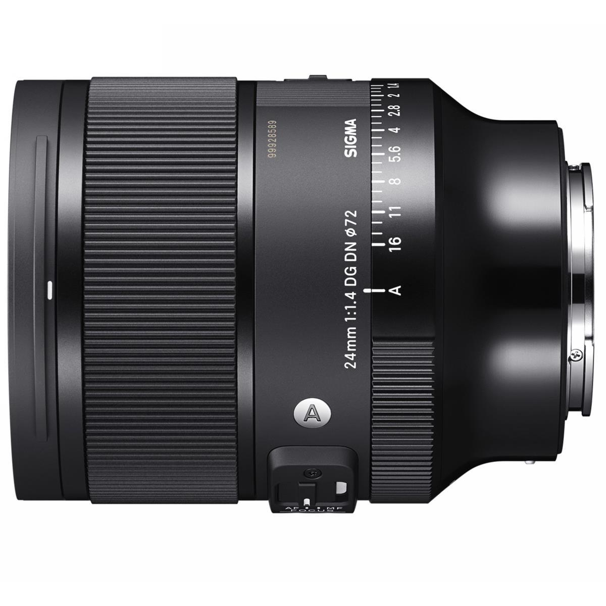 Sigma 24mm f/1.4 DG DN Art Lens for Sony E