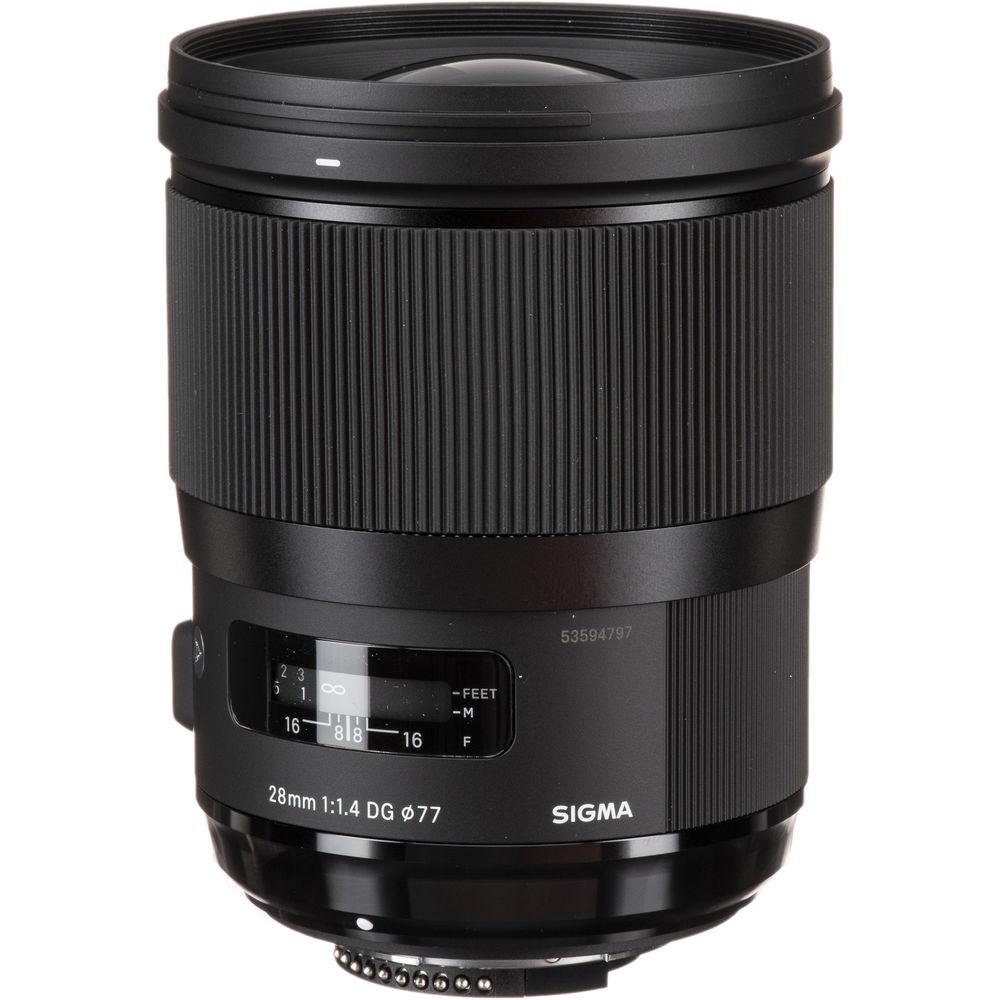 Sigma 28mm f/1.4 DG HSM Art Lens for  Nikon F