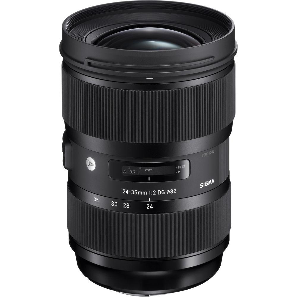 Sigma 24-35mm f/2 DG HSM Art Lens for Canon