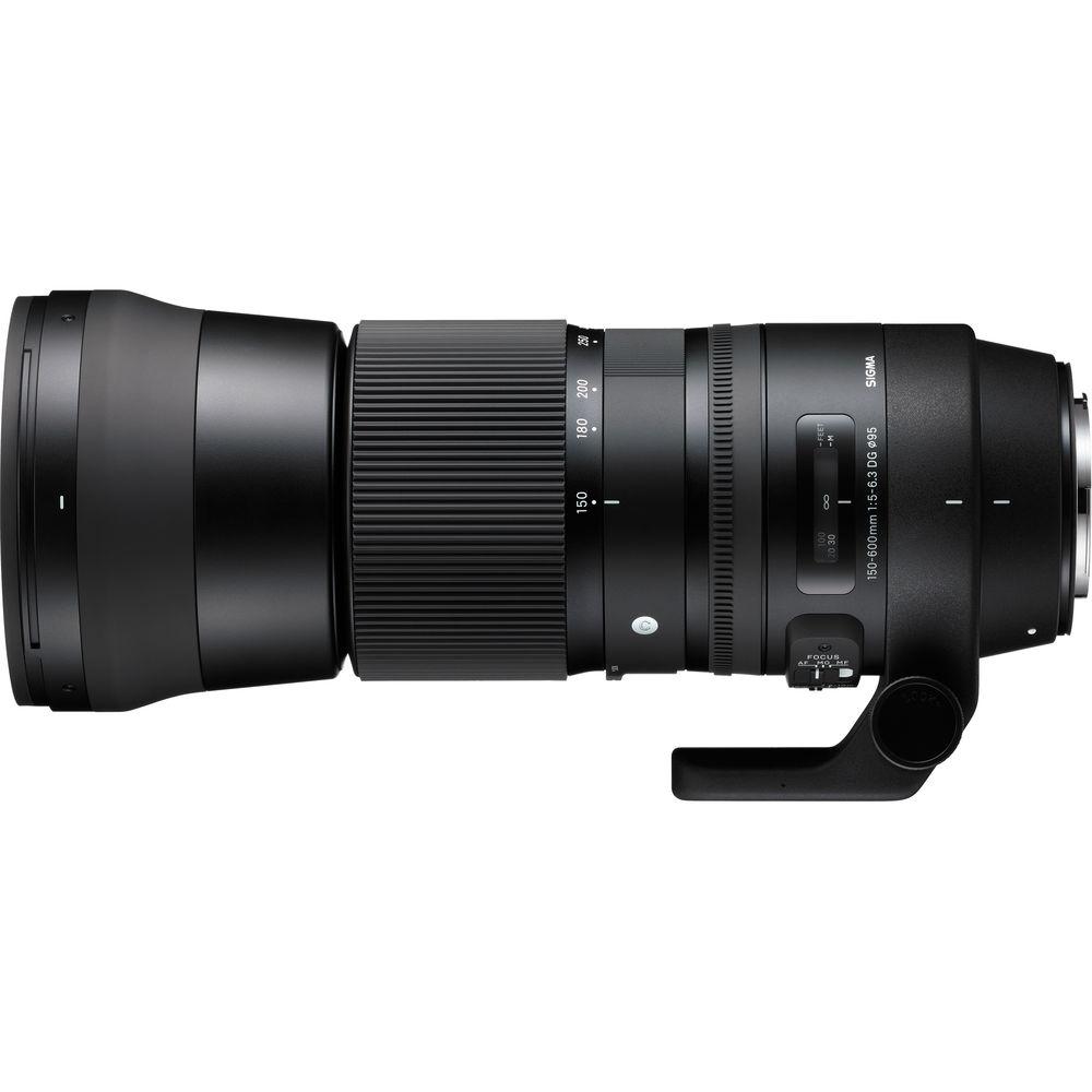 Sigma 150-600mm f/5-6.3 DG OS HSM  Contemporary Lens for Canon EF