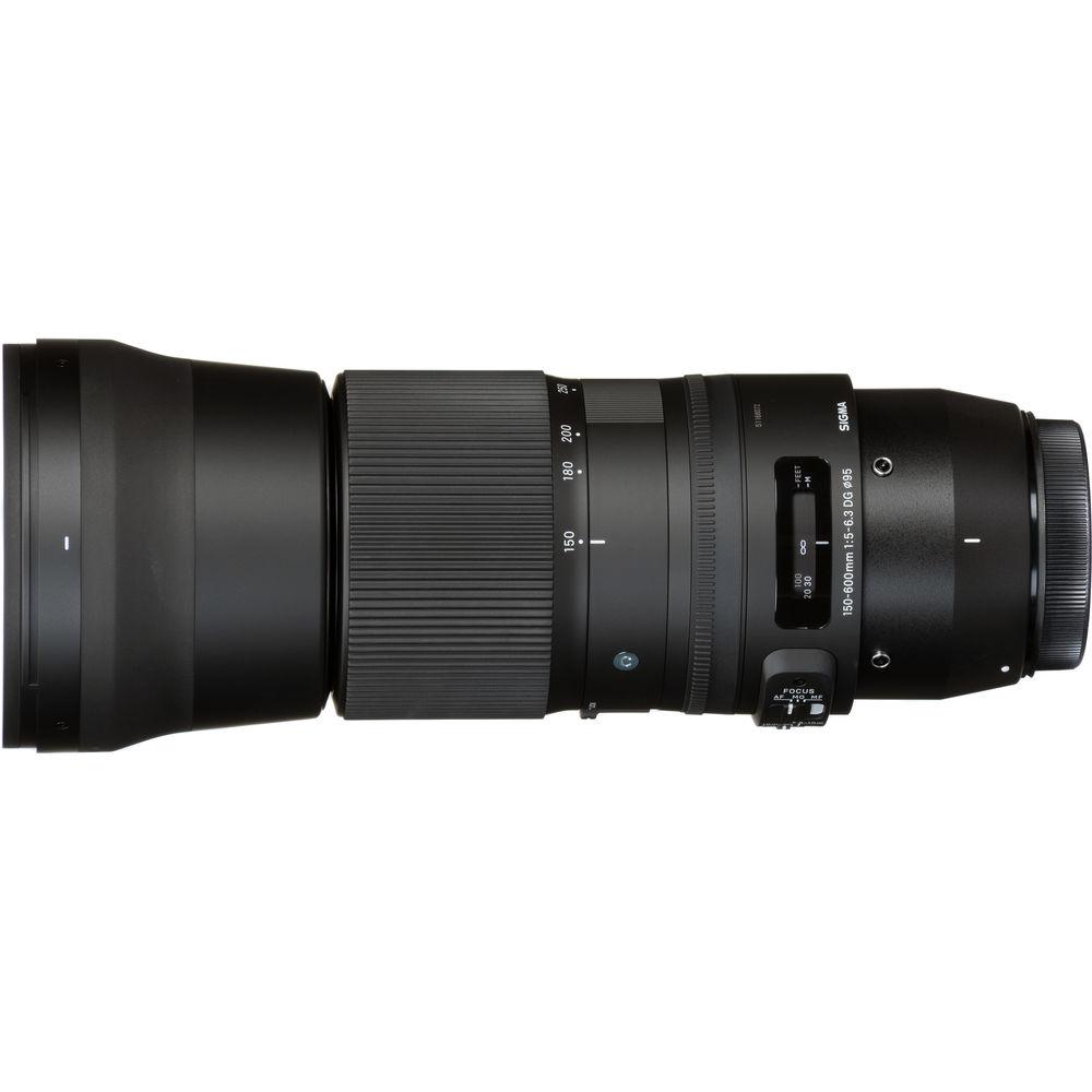 Sigma 150-600mm f/5-6.3 DG OS HSM  Contemporary Lens for Nikon